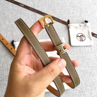 Replica Hermes Belt Silver