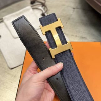 Replica Hermes H Belt Buckle & Reversible Leather Strap