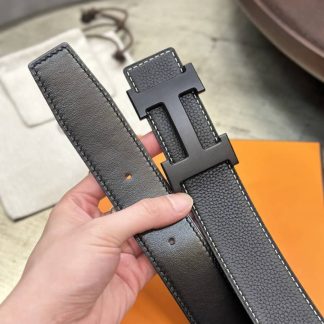 Replica Hermes H Belt Buckle & Reversible Leather Strap