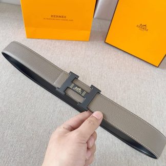 Replica Hermes Men Black Belt