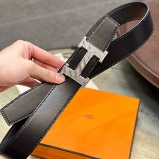 Knockoff Hermes Constance Logo Belt