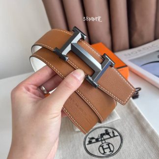 Replica Hermes H Belt Buckle & Reversible Leather Strap