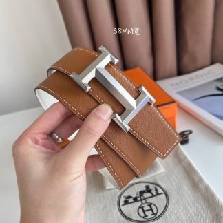 Replica Hermes H Belt Buckle & Reversible Leather Strap