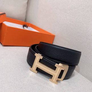 Fashion Hermes Clemence Leather Classic AAA+ Belt