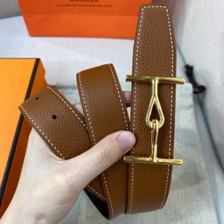 Replica Hermes H Belt Buckle & Reversible Leather Strap