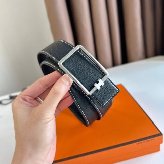 Replica Hermes Tube H Belt Buckle & Reversible Leather Strap