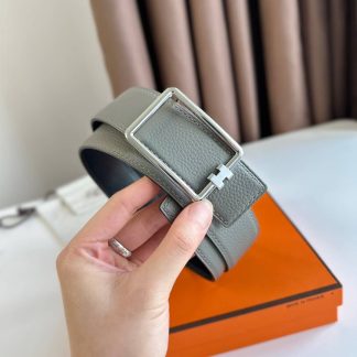 Replica Hermes Tube H Belt Buckle & Reversible Leather Strap