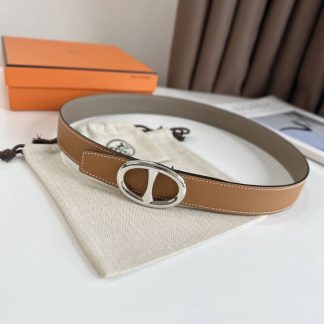 Replica Hermes H Belt Buckle & Reversible Leather Strap