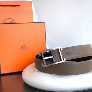 Replica Hermes Belt Orange Black