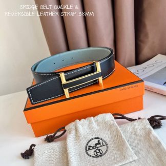 Replica Hermes Brigde Belt Buckle & Reversible Leather Strap