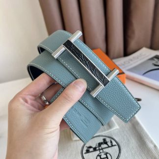 Replica Hermes Brigde Belt Buckle & Reversible Leather Strap