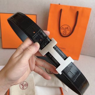 Knockoff Hermes Constance Logo Belt