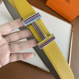 Replica Hermes Tan Belt