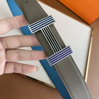 Replica Hermes Logo Belt