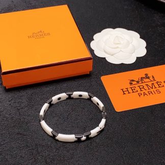 Replica Hermes Black And Gold Bracelet