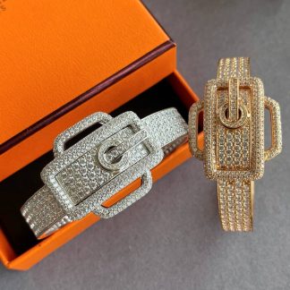 Replica Hermes Kelly Bracelet Rose Gold