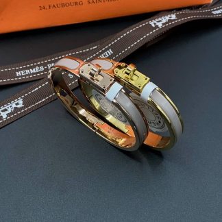 Replica Hermes Leather Wrap Bracelet