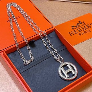 Replica Hermes Gold Necklace