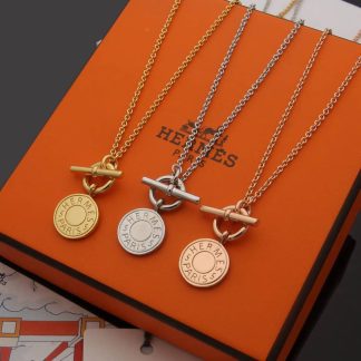 Replica Hermes Lock Necklace