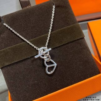 Replica Hermes H Pendant Necklace