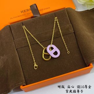 Replica Hermes Heart Necklace