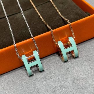 Replica Hermes Padlock Necklace