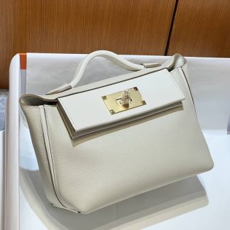 Replica Hermes 24 24 Mini 21 Evercolor Leather Bag