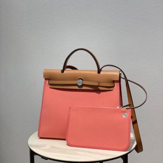 Replica Hermes Herbag Zip 31 Leather Bag