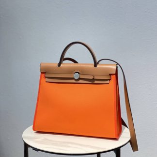 Replica Hermes Herbag Zip 31 Leather Bag