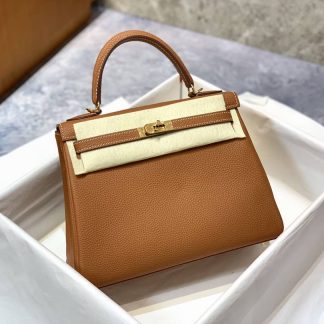 Replica Hermes Kelly 28 Togo Leather Bag