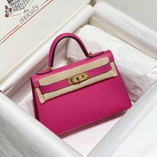 Replica Hermes Mini Kelly Epsom Leather Bag