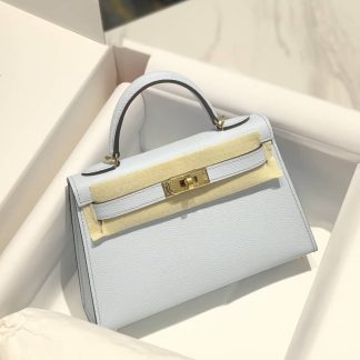 Replica Hermes Mini Kelly Epsom Leather Bag