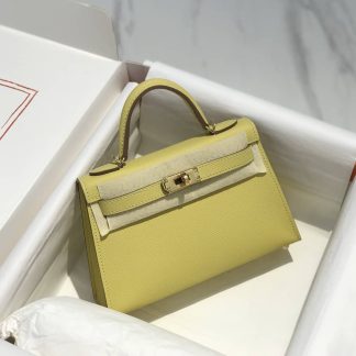 Replica Hermes Mini Kelly Epsom Leather Bag