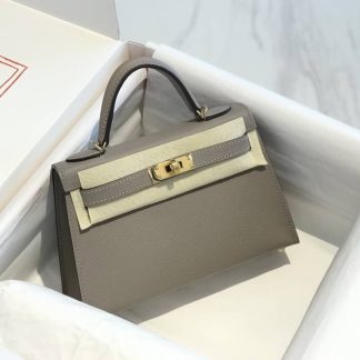 Replica Hermes Mini Kelly Epsom Leather Bag