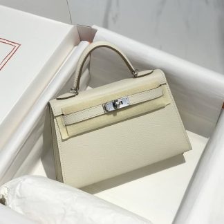 Replica Hermes Mini Kelly Epsom Leather Bag