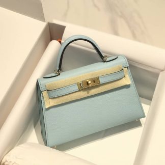 Replica Hermes Mini Kelly Epsom Leather Bag