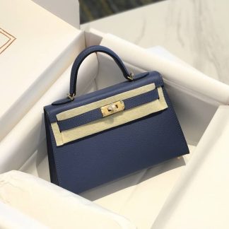 Replica Hermes Mini Kelly Epsom Leather Bag