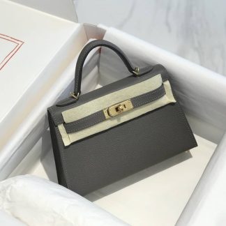 Replica Hermes Mini Kelly Epsom Leather Bag