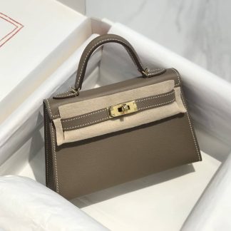 Replica Hermes Mini Kelly Epsom Leather Bag