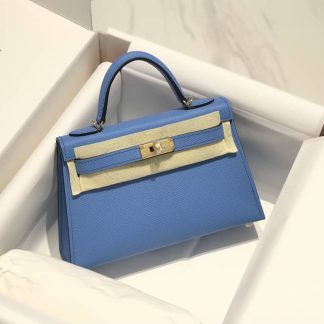 Replica Hermes Mini Kelly Epsom Leather Bag