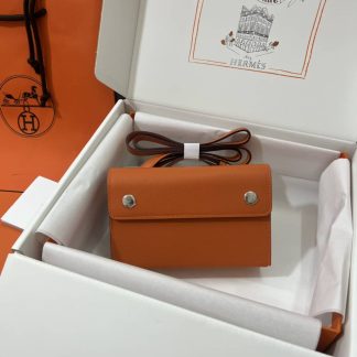 Replica Hermes Epsom Leather Hermesnap Wallet