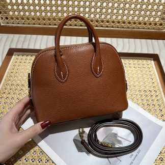 Replica Hermes Bolide 1923 Mini Evercolor Leather Bag