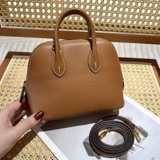 Replica Hermes Bolide 1923 Mini Evercolor Leather Bag