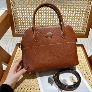 Replica Hermes Bolide 27 Evercolor Leather Bag