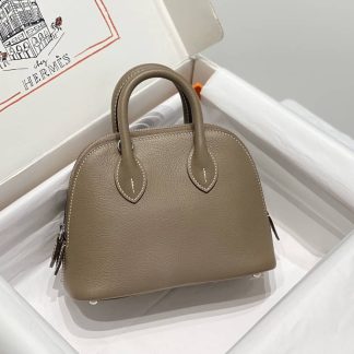 Replica Hermes Bolide 1923 Mini Evercolor Leather Bag