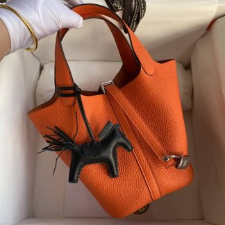 Replica Hermes Picotin Lock 18 Clemence Leather Bag