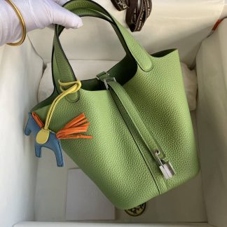 Replica Hermes Picotin Lock 18 Clemence Leather Bag