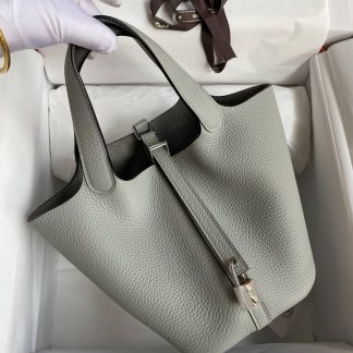 Replica Hermes Picotin Lock 18 Clemence Leather Bag