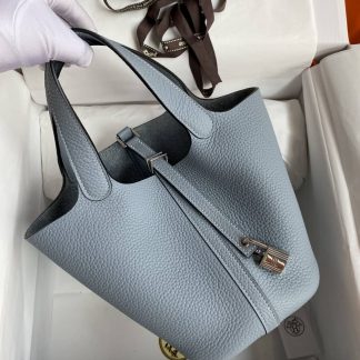 Replica Hermes Picotin Lock 18 Clemence Leather Bag