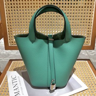 Replica Hermes Picotin Lock 18 Clemence Leather Bag